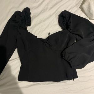 Aritzia novella blouse (long sleeve version)